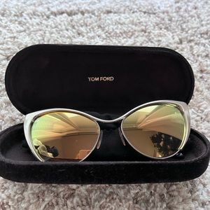 Tom Ford Nastasya Gold Sunglasses